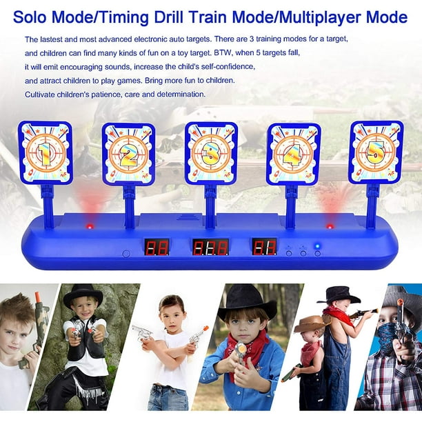 Toy gun target practice sale