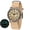 Beige, variant on Titanium Watches for Men, Sport Military Men Watch with Canvas Strap, Japanese Quartz Movement, Super Luminous, Fashion Men's Field Watch, Casual 5ATM Waterproof Army Wristwatch, Green