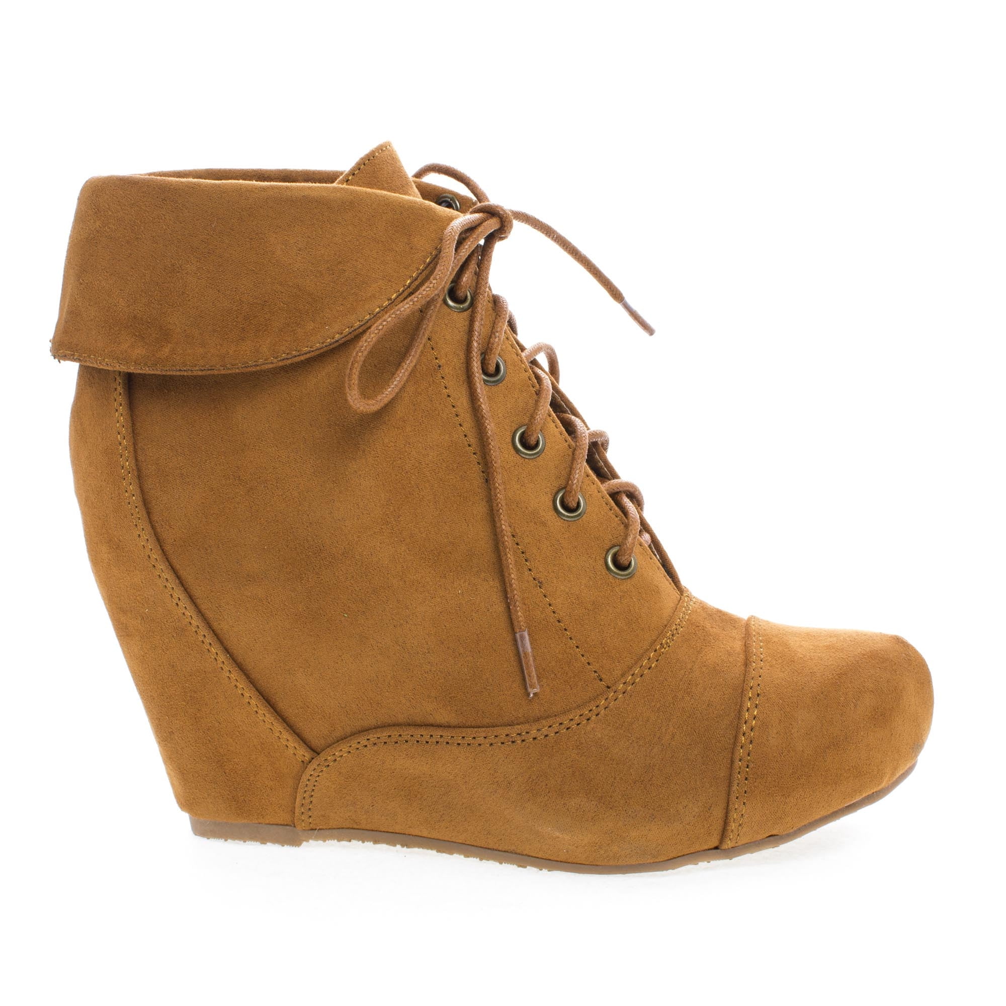 bamboo wedge boots