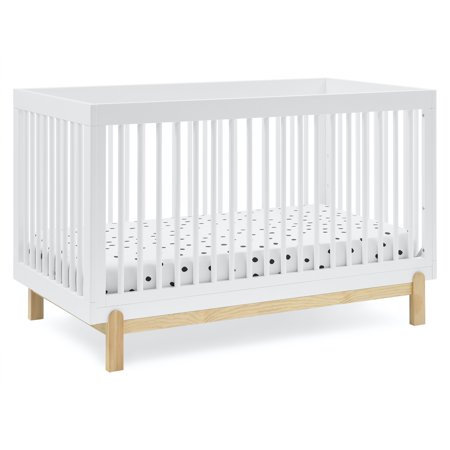 UPC: 0080213099671 | Delta Children Poppy 4-in-1 Convertible Crib – Greenguard Gold Certified  Bianca White/Natural