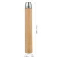 thumbnail image 2 of WRITWAA Wood Lathe Handle for Kitchen Use Durable Solid Wood Grip Secure File Replacement Accessory Light Yellow 17cm, 2 of 6