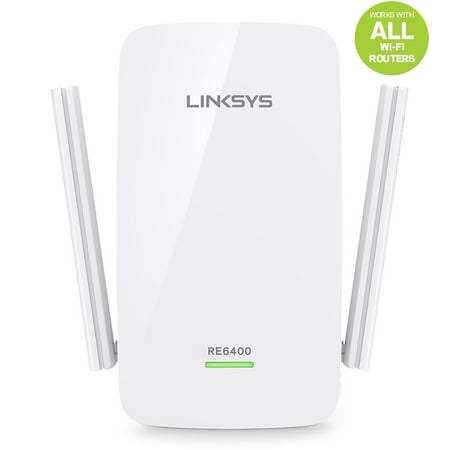 Linksys RE6400 Dual-Band Wi-Fi Range Extender (Best Range Extender For Airport Extreme)