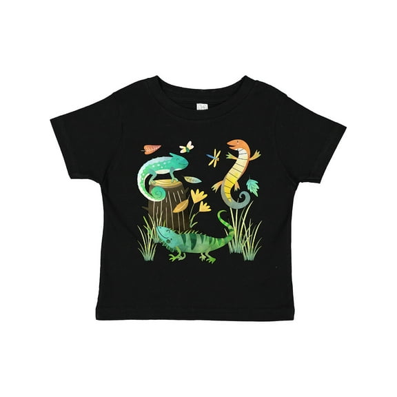 Inktastic Cute Lizards Hanging out Boys or Girls Toddler T-Shirt