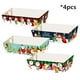 thumbnail image 2 of Loncheras Navideñas de Papel (Paquete de 4) | Contenedores Multicolores para Refrigerios Navideños con Diseños de Papá Noel, Muñeco de Nieve y Árbol | Cajas de Comida Desechables y Duraderas para Fie, 2 of 6