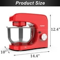Kuppet Stand Mixer, 8Speed Electric Mixer, TiltHead Food Mixer with