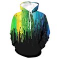 thumbnail image 3 of DDAPJ pyju Men's Novelty Hoodies Cool Graphic Hoody Loose Casual Hooded Sweatshirts Realistic 3D Print Pocket Hoodies for Men Big and Tall s Today Black XXXXXL, 3 of 3