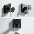 thumbnail image 3 of Kraus Bathroom Towel Hooks, Black, 3 of 8