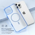 thumbnail image 5 of ELEHOLD Case for iPhone 16 Plus, Shockproof Magnetic Clear Case for Wireless Charging,Raised Edges for Camera & Screen Protection,Blue, 5 of 9