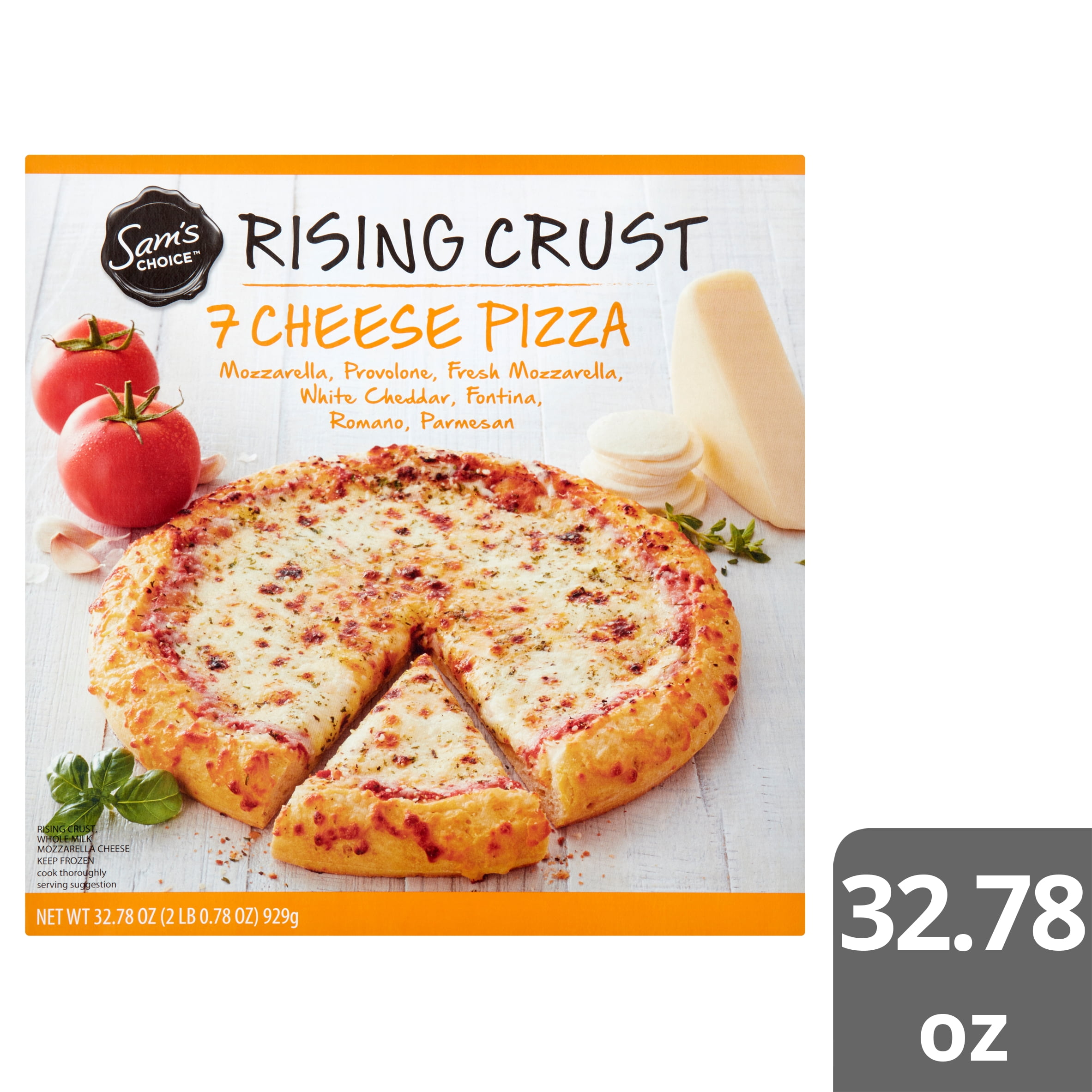 Sam S Choice Rising Crust 7 Cheese Pizza 32 78 Oz Walmart Com