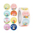 thumbnail image 2 of Abbracc 3X 500Pcs Easter Stickers Paper Tags for Festival Present Package Card, 2 of 9