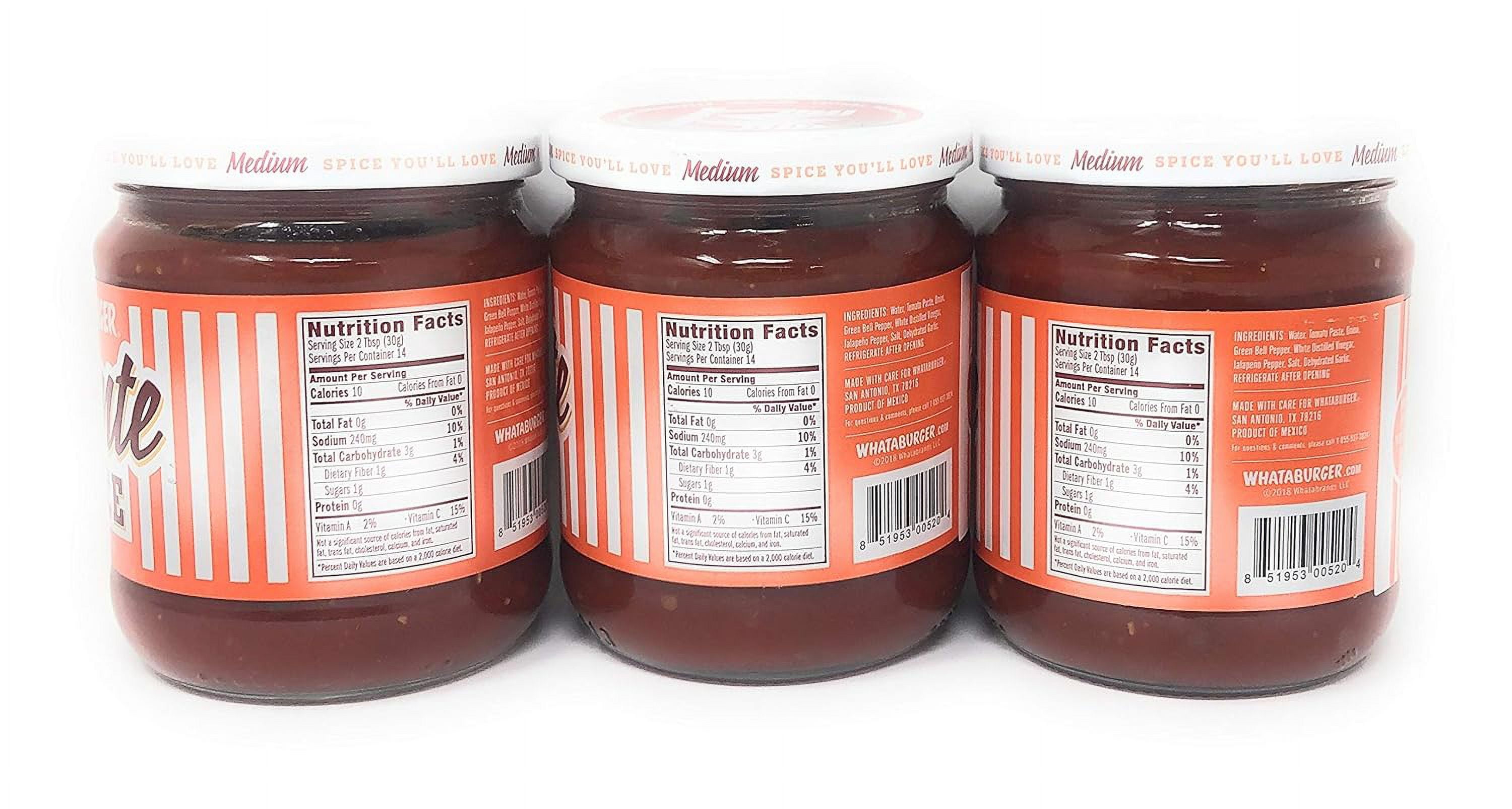 Whataburger Picante Sauce 15oz
