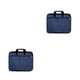 thumbnail image 1 of Bearachild Bolsa de archivo A4 Gran capacidad Documentos multifuncionales Libro Bolsa de transporte Tableta Bolso impermeable Suministros de Azul 2piezas, 1 of 6