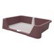 thumbnail image 3 of Bandeja de baño para entrenamiento de perros de interior, entrenador de celosía, l para perros a prueba de salpicaduras Marrón Yuyangstore Baño de perros, 3 of 8
