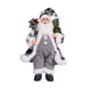 thumbnail image 1 of Figura de Papá Noel decorativa para Navidad, juguete de muñeca, regalo para adultos, bonita Cuadros blancos y negros, 1 of 9