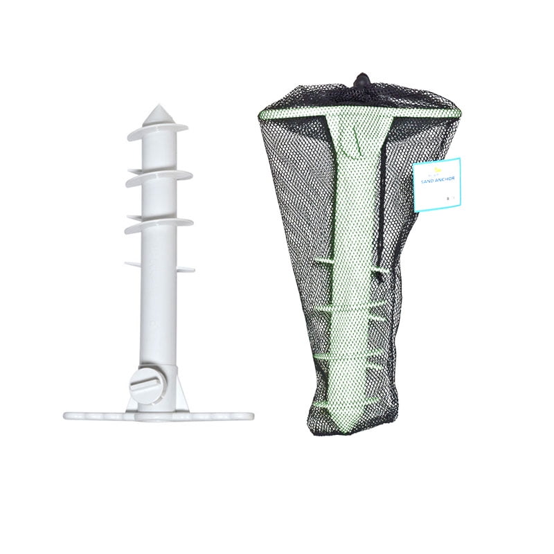 Beach Umbrella Sand Anchor Sand Auger Beach Umbrella Holder for All