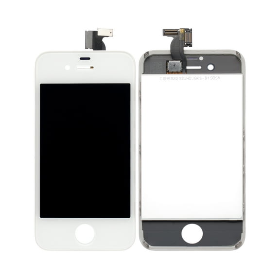 Replacement LCD Assembly Compatible For iPhone 4 (CDMA) (Aftermarket Plus) (White)