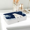 thumbnail image 6 of Polar Bear PU Leather Necklace Organizer with Removable Compartment, Earring Holder, and Decorative Box - Portable Storage Case, 6 of 6
