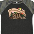 thumbnail image 4 of Inktastic Nevertheless, She Persisted Boys or Girls Toddler T-Shirt, 4 of 5