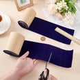 thumbnail image 3 of 1set 2 Rolls 4 x 288inch Self Adhesive Velvet Fabric Roll Soft DIY Velvet Craft Fabric Peel and Stick Velvet Liner for Art & Crafts Jewelry Drawer Box Decoration Midnight Blue, 3 of 8