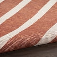 thumbnail image 3 of Nourison Positano Indoor/Outdoor Terracotta Ivory 9' x 12' Area Rug (9x12), 3 of 9