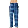 thumbnail image 2 of Intimo Mens Microfleece Plaid Lounge Pant, 2 of 5
