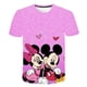 thumbnail image 1 of Camisetas Kawaii con estampado 3D de Disney Mickey Mouse para niños, camiseta de verano a la moda con dibujos animados, camiseta holgada de cuello redondo para niños y niñas, Tops10T Gao Jinjia LED, 1 of 2