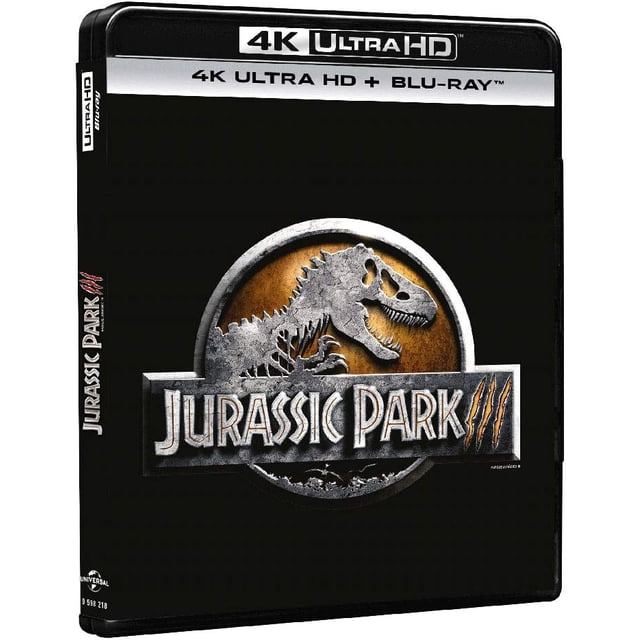 Parque Jurasico Universal Jurassic Park 3 Tres Pelicula 4k Blu ray
