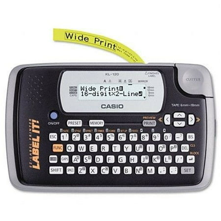 Casio KL-120-L EZ Label Portable Printer (Label