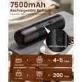 thumbnail image 4 of Amjdcoe Portable Espresso Maker, Electric Espresso Machine for Travel, Camping, Rechargeable USB-C Mini Coffee Maker for NS Capsule Pods and Ground C, 4 of 8