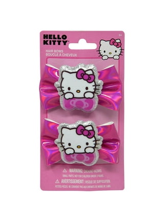 Hello Kitty Hair Accessories Set for Kids - Bundle with Hello Kitty Hair  Scrunchies, Mirror, Hair Brush, Tattoos, and More | Hello Kitty Accessories