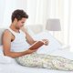 thumbnail image 5 of Balery Flower Rabbit Pantalones de pijama para hombre, pijama ultraligero, pantalón de descanso-Medium, 5 of 6