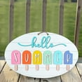 thumbnail image 4 of Pedty Welcome Hanging Door Sign 1Pc Door Hanging Decoration Summer Door Hanger Popsicle Door Hanger Hello Summer Door Hanger Shiplap Door Hanger Hello Summer Sign Popsicle Sign Summer Sign,House, 4 of 6