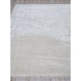 thumbnail image 4 of Exquisite Rugs Area Rug Luxe 4X6 Power Loom/Hand-Finished Polyester/Microfiber Taupe, 4 of 5