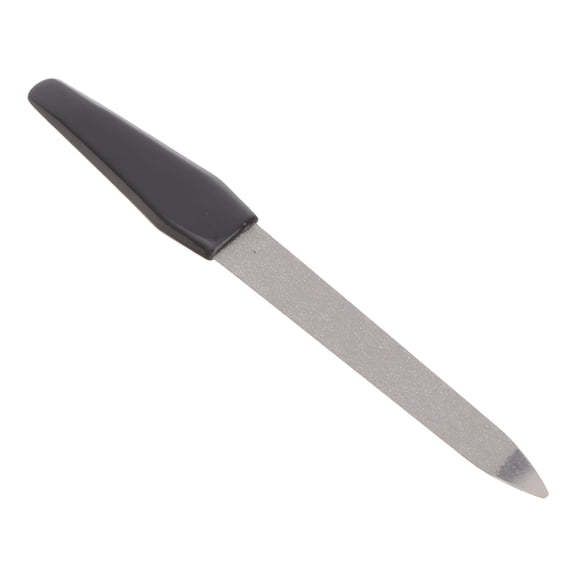 EXLEAF Nail Files Metal Smoother Stainless Steel Buffer for Manicure Tools File