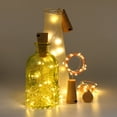 thumbnail image 4 of Agiferg 1M 10 LED Bottle Lights Cork Shape For Wine Bottle String Party Romantic, 4 of 9