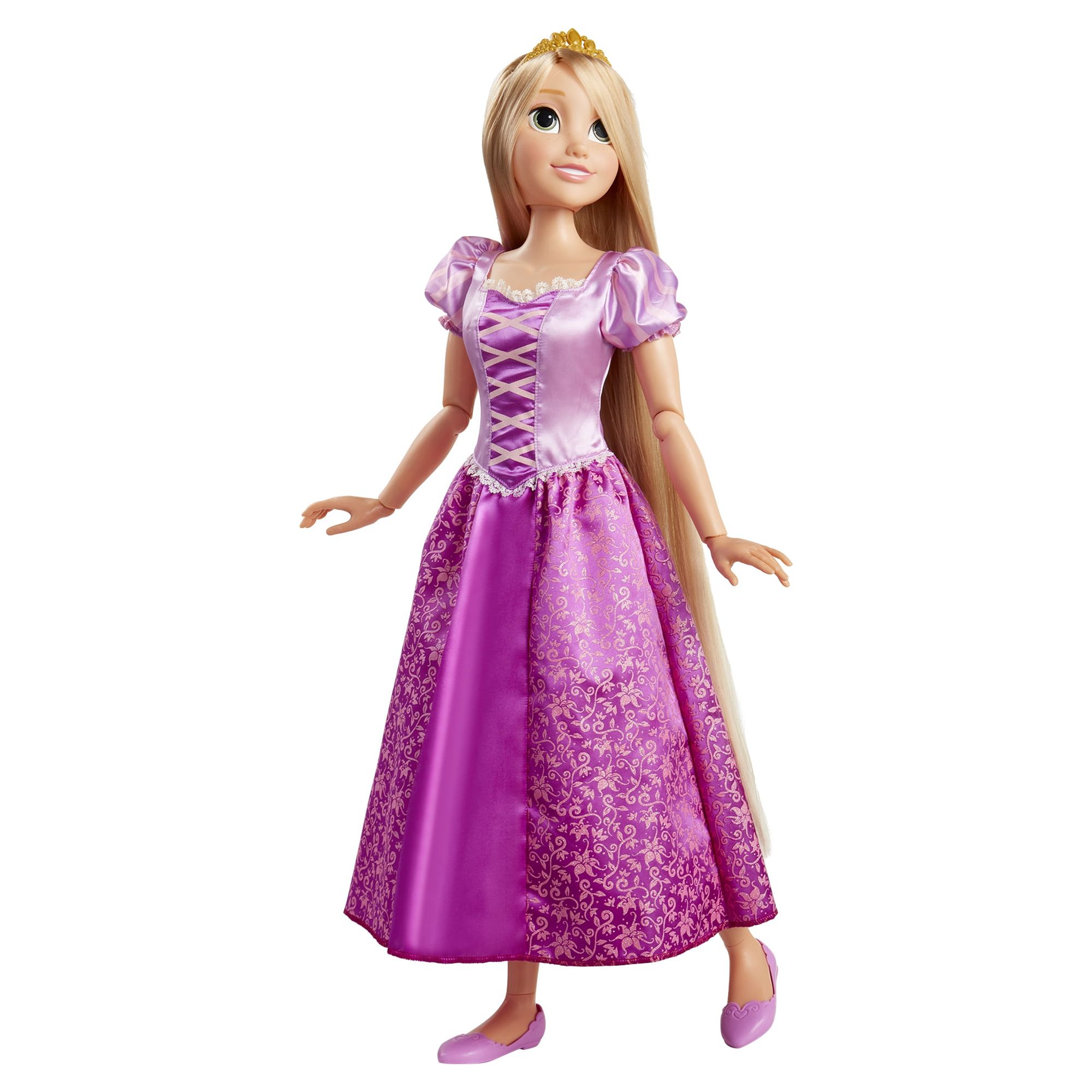 Disney Princess 32 inch Playdate Rapunzel Doll, for Children Ages 3+ - image 5 of 8