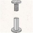 thumbnail image 1 of 1.75 In. Screw Posts, 1 of 1