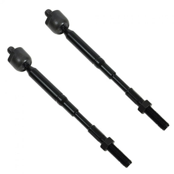 TRQ Front Inner Tie Rod Set Fits Select 2003-2008 Toyota Corolla