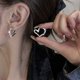 thumbnail image 5 of Pendientes Clásicos Pendientes Diseño Femenino Senior Pendientes para Mujeres y Niñas Regalo para Ella, 5 of 8