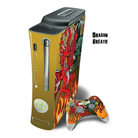 - Mightyskins Protective Skin Decal Wrap Cover for Xbox 360 Console + two Xbox 360 Controllers Sticker - American Pride
