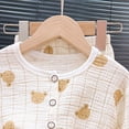 thumbnail image 7 of CAUYDY Teen Girl Outfits 10Y 11Y 12Y 13Y 14Y Tween Sleepers Long Sleeve Shirt Pants 2PCS Comfy Clothing Set Child Girls Fall Winter Pajamas Sizes 11-12 Years,Coffee, 7 of 7