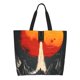 thumbnail image 1 of Fotbe Retro Space Rocket Launch Bolsa Tote Estética de Lona con Estampado para Mujer - Bolsa Reutilizable de Hombro Casual para Vacaciones, Compras, Trabajo y Gimnasio, 1 of 8