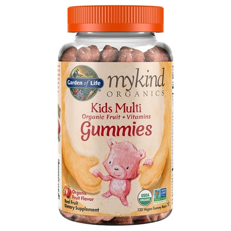 Garden of Life Mykind Organics Kids Gummy Multi, 120 Organic Fruit Chews