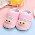 thumbnail image 3 of Baby Walking Shoes With Anti Slip Cow Tendon Soles And Single Shoes Pink 4-7M, 3 of 6