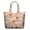 Dog, variant on Dog Tail and Bone Design Travel Tote, Puppy Print Weekender Duffel, Lightweight Bag for Pet Lovers