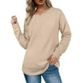 thumbnail image 3 of Fantaslook Sweatshirts for Women Crewneck Casual Long Sleeve Shirts Tunic Tops, 3 of 8