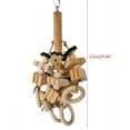 thumbnail image 4 of HLONK Bird Parrot Chewing Block Toys Natural Wood Chew Toy for Conures Parakeets, 4 of 7