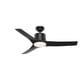 thumbnail image 1 of Ventilador de techo Hunter Fan Piston Black Matte 52' 50452, 1 of 5