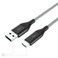 thumbnail image 2 of Auto Drive 6' USB-C to USB-A Cable, Black, 2 of 6