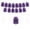 Purple, variant on Graduation Banner - Congrats Grad Header for Festive Party Decor, Ideal Hanging Backdrop for Celebrations and Class of 2026 Gatherings